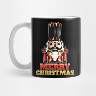 Nutcracker Merry Christmas Mug